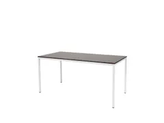 Domino Basic Tafel Vaste Hoogte 1600x800mm Logan Eiken Wit 4-Poots