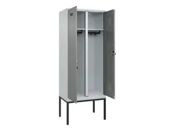 locker voor scheiding van kleding,HxBxD 2120x800x500mm,2vak