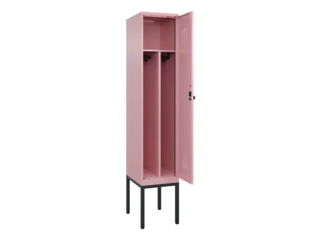locker voor scheiding van kleding,HxBxD 2120x400x500mm,1vak