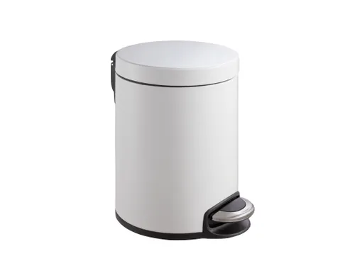 Serene Pedaalemmer 5 Liter Wit
