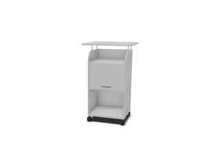 caddy,HxBxD 1130x550x470mm,3niveaus,1kasten,MP-lichtgrijs - 1