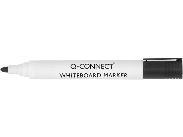 Whiteboardmarker Ronde Punt Zwart 2-3mm