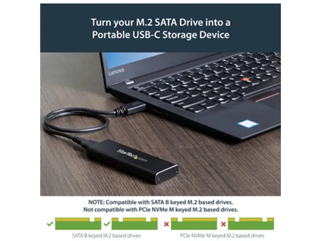 External USB 3.0 SATA M.2 SSD Behuizing