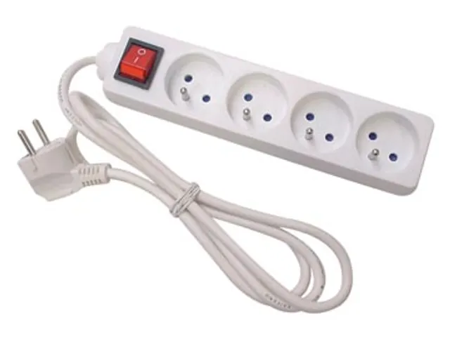 contactdoos 4 stopcontacten en schakelaar België