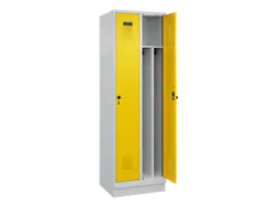 locker voor scheiding van kleding,HxBxD 1950x600x500mm,2vak