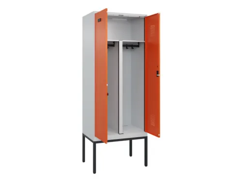PBM-locker,HxBxD 2120x800x500mm,2vak,vak B 400mm,cil.-slot