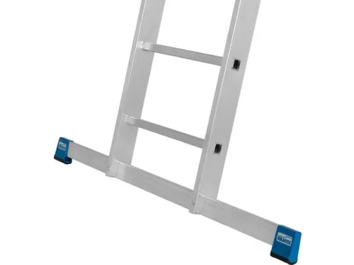 schuifladder,2x18,sporten,balk L 5,2-9,15m,2-dlg.,aluminium