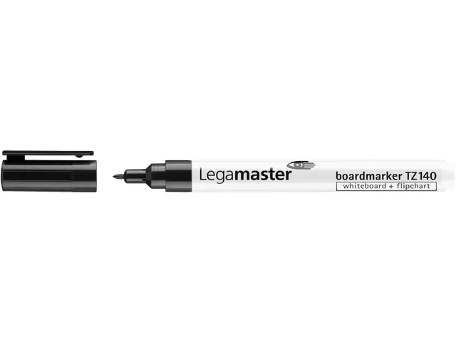 Viltstift Legamaster Tz140 Whiteboard Rond Zwart 1mm
