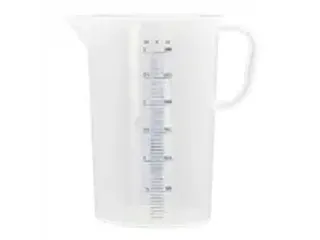 OUTLET Emga Maatbeker kunststof 5 liter Transparant PP - 1