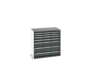 ladekast HxBxD 1000x1050x650mm 7laden zware lasten RAL7035 RAL7016 - 8