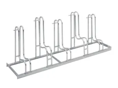 Fietsenrek L 1750mm 5plaatsen Enkelzijdig Te Schroeven Verzinkt