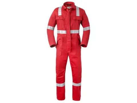 Havep 29061 coverall, rood, maat 72, per stuk