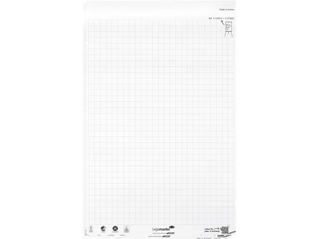 Legamaster SKETCH ECO Flipoverpapier 98x65cm Raster 2x 50vel