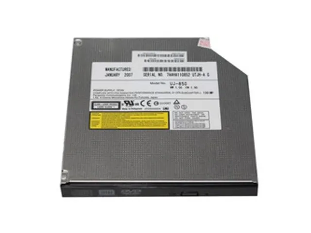 Origin Storage DVDRW-SLIM-SATA-BLK, Noir, Plateau, horizontale, Ordina