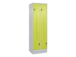 Z-garderobekast,HxBxD 1950x600x500mm,vak B 150/300mm,draaigrendel