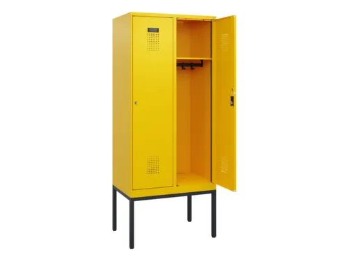 schoollocker,HxBxD 1950x800x500mm,2vak,vak B 400mm,cil.-slot