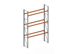 palletstelling,grondveld,HxBxD 4400x2900x800mm,vakl. 1500kg