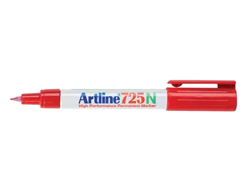 Fineliner Artline 725 rond fijn rood