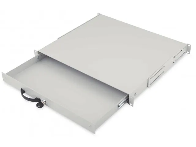 Toetsenbordsleuf En Documentlade Voor 483mm (19 Inch) Kasten Grijs