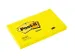 Memoblok Post-it 655 76x127mm 100 vel per blok neon geel