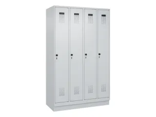 locker voor scheiding van kleding,HxBxD 1950x1200x500mm,4vak - 2