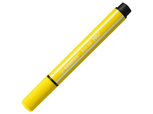 Viltstift STABILO Pen 68/24 Max citroengeel