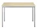 Table Polyvalente Tube Carré 4Pieds Hxlxp 740X1200X800Mm Rectangulair
