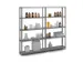 rayonnage en acier inoxydable,rayonnage suivant,HxlxP 2000x1000x600mm