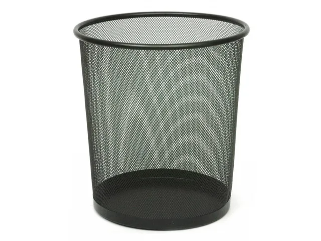 Papiermand 19 Liter Zwart