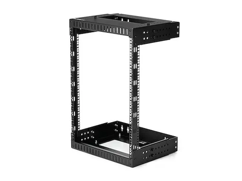 15U wand monteerbaar server rack met verstelbare rails