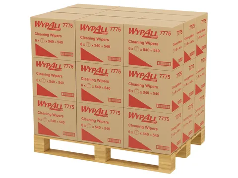 Reinigingsdoek WypAll 7775 27x27cm 90vel per emmer groen Pallet