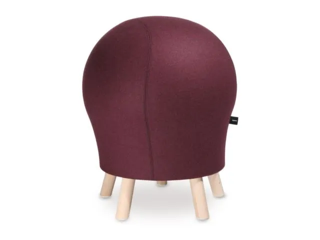 Balkruk Bordeaux Zitting H X D 620X 450Mm Houten Standpoten