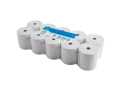 Thermische papierrollen voor kasregisters 1 laags 80x80x12mm