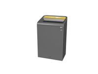 Configure Recyclingstation Papier BE NL 125 Liter Antraciet Geel