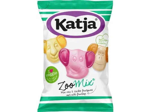 Snoep Zoo Mix Vegan Zak 225 Gram