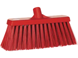 Hygiene 2915-4 bezem 30cm rood harde vezels 330mm