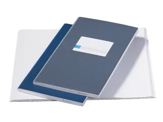 Notitieboek Djois Atlanta gelijmd 330x205 192blz lijn blauw - 1