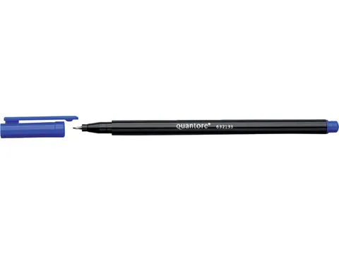 Quantore Fineliner rond 0.4mm Blauw
