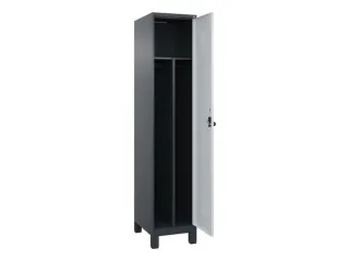locker voor scheiding van kleding,HxBxD 1950x400x500mm,1vak - 1