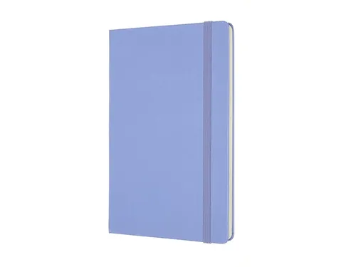 Notitieboek Moleskine large 130x210mm lijn hard cover hydrangea blue