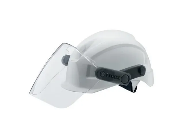 Vizier Uvex pheos visor 9906002, transparant, per stuk