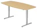 In hoogte verstelbare vergadertafel,HxBxD 710-1200x2200x1030mm