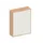 schuifdeurkast,HxBxD 1540x1200x430mm,decor romp beuken,decor front wit