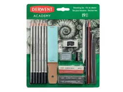 Grafietschetsset Derwent Academy 19 delig