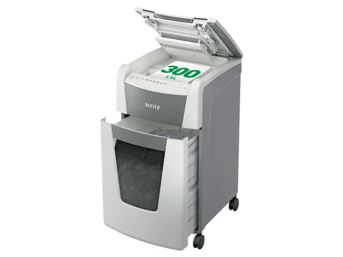 Papiervernietiger Leitz IQ Auto+ Office 300 P5 snippers 2x15mm