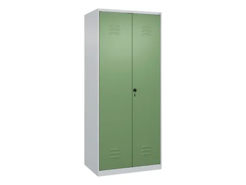 PBM-locker,HxBxD 1850x800x500mm,2vak,vak B 400mm,draaigrendel