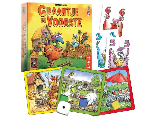 999Games Kaartspel Graantje de Voorste 8+