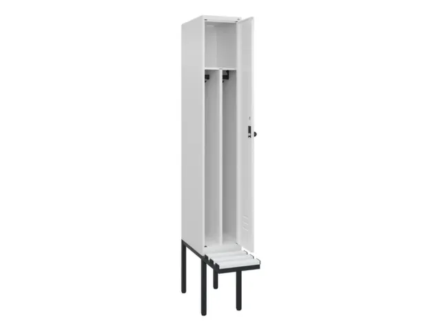 locker voor scheiding van kleding,HxBxD 2120x300x815mm,1vak