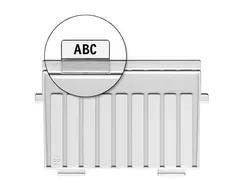 Ruiter Voor Tussenschotten Systeemkaartenbak