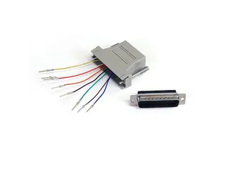 DB25 naar RJ45 modulaire adapter - M/F - 1